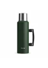 4 Camp Klasik Vakumlu Kulplu Çelik Termos 1.5 LT. Green ST-206