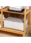 4lü Gri Renk Stuff & Things Hurç Set