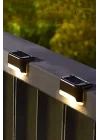 4 Lü Köşebent Solar Led Bahçe Lambası