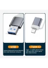 4 Port USB Çoklayıcı ve Type-C Adaptör – 2 in 1 Multi USB 3.0 Hub, MacBook Pro/Air ve Type-C Cihazlar ile Uyumlu, OTG Destekli USB Dönüştürücü