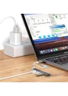4 Port USB Çoklayıcı ve Type-C Adaptör – 2 in 1 Multi USB 3.0 Hub, MacBook Pro/Air ve Type-C Cihazlar ile Uyumlu, OTG Destekli USB Dönüştürücü
