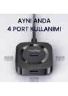 4 Portlu Type-C to USB 3.0 Çoklayıcı Hub