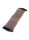 40 Adet Erkek-Dişi Jumper Kablo 10 Cm