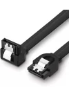 40 cm Sata Data Kablo - 90 Derece - Metal Klip