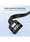 40 cm Sata Data Kablo - 90 Derece - Metal Klip