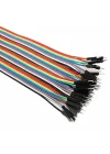 40 Pin Ayrılabilen Erkek-Erkek M-M Jumper Kablo-200 mm