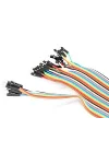 40 Pin Ayrılabilen Erkek-Erkek M-M Jumper Kablo-200 mm