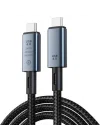 40Gbps 240W 4.0 Thunderbolt Type-C to Type-C Şarj, Data ve 8K 60Hz Görüntü Aktarım Kablosu Tip C 1.5 Metre ZR851