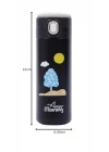 420 ml Paslanmaz Çelik Termos, Sızdırmaz, Vakumlu, Siyah SK22017