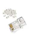 4220 100 Adet RJ45 Jack Cat5 İnternet Kablo Kablosu Ucu Konnektör Connector