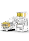 4220 100 Adet RJ45 Jack Cat5 İnternet Kablo Kablosu Ucu Konnektör Connector