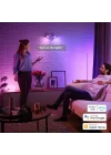 4.2W Renkli Akıllı Spot Ampul GU10 Bluetooth uyumlu, Alexa, Apple Home ve Google Assistant ile sesli kontrol - 25.000 Saat Ampul Kullanım Ömrü