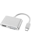 4366 USB Type-C To HDMI VGA 3.1 4K Çevirici Dönüştürücü Adaptör