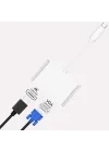 4366 USB Type-C To HDMI VGA 3.1 4K Çevirici Dönüştürücü Adaptör