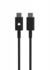 45W-5A USB-C to USB-C Hızlı Şarj ve Data Kablosu 1m Siyah
