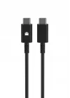 45W-5A USB-C to USB-C Hızlı Şarj ve Data Kablosu 1m Siyah
