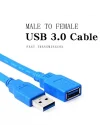 4626 Usb 3.0 Dişi Erkek Uzatma Uzatıcı Ara Kablosu 1 Metre