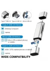 4858 Type C Usb Kart Okuyucu Micro Sd Card Reader Çevirici Dönüştürücü Adaptör