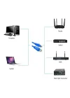 4937 Cat6 Ethernet Patch İnternet Kablosu, 1 m