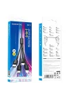 4in1 Usb Kablo Lightning + Micro + Type-c 4ü 1 arada Lightning/Micro-USB/USB-C için Şarj Kablosu 1metre 2A Akım BX72 (2x Lightning+Type-C+Micro Uçlu Kablo)
