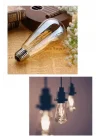 4W Dim Rustik Led Ampul Sarı Işık Armut Edison Ampul