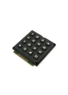 4x4 Telefon Stili Matrix Keypad Siyah Tuş Takımı