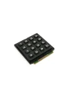4x4 Telefon Stili Matrix Keypad Siyah Tuş Takımı