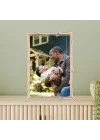 4x6 Gold Metal Picture Frame with Natural Branch Design
