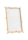 4x6 Gold Metal Picture Frame with Natural Branch Design