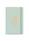 5 Yıllık Süresiz Günlük Ajanda 13x21 - Yeşil