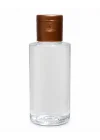 50 Adet 50 ML Boş Plastik Şişe OM62 Bronz Kapak