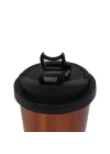 500 ml Paslanmaz Çelik Termos Mug, Çift Katmanlı, Sızdırmaz Kapak, Bakır Rengi SI231902