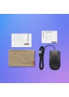 5266214 Essential Fare, 3 Düğmeli, Kablolu USB, Siyah