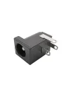 5.5mm x 2.1mm DC Güç Soketi Plastik DC005 Pcb Tip Adaptör