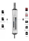 5848 Type C Usb Kart Okuyucu Micro Sd Card Reader Çevirici Dönüştürücü Adaptör