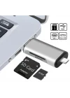 5848 Type C Usb Kart Okuyucu Micro Sd Card Reader Çevirici Dönüştürücü Adaptör