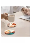 6lı Ahşap Bardak Altlığı BRD-004