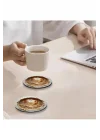 6lı Ahşap Bardak Altlığı BRD-011