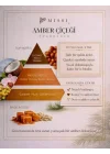 6lı Amber Çiçeği Kokulu Bitkisel Tealıght Mum Seti