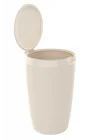 6 LT Banyo Mutfak Tezgah Üstü Çöp kovası - Bej