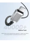 60W 3A PD Type-C to Type-C Hızlı Şarj ve Data Kablosu 1.5 Metre Siyah