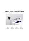 60W 3A PD Type-C to Type-C Hızlı Şarj ve Data Kablosu Siyah 1 Metre