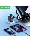 60W Type-C to Type-C RGB Aydınlatmalı Örgülü Şarj ve Data Kablosu 2 Metre