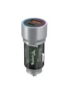 67W TURBO Araç Şarj Başlığı – USB + PD Girişli