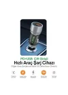 67W TURBO Araç Şarj Başlığı – USB + PD Girişli