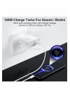 Mey İthalat® ⚡ 120W Hızlı Şarj Adaptörü + Type-C Kablosu | Süper Hızlı Şarj Cihazı 1 metre