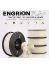 PLA+ Filament 1.75 mm 1 kg Sıcak Beyaz - Yüksek Hızlı Baskı, ±0.02mm Tolerans, FDM/AMS Uyumlu 3D Yazıcı Filamenti