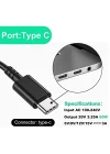 65W USB C Tipi Dizüstü Şarj Cihazı, Mac Book Pro/Lenovo ThinkPad/Samsung/ASUS/Dell/Chromebook/Yoga/ACE/Huawei ve diğer tüm USB Tip C Cihazları için Evrensel Adaptör Güç Kaynağı（45W için de geçerlidir）