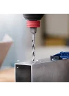 Bosch Professional 5 parçalı PointTeQ altıgen matkap seti (metal için, Ø: 2-6 mm, çalışma uzunluğu: 24-57 mm, toplam uzunluk: 60-98 mm, ¼ inç altıgen şaft, darbeli matkap ve matkap aksesuarı)