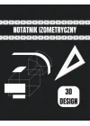 Notatnik izometryczny: Equilateral Triangle Grid Papier do szkicowania projektów 3D, projektowania wnętrz i innych.